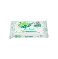 Kinder by Nature Unisex 100% Biodegradable Plant-Based Baby Wipes - 672 Count (12 packs of 56 wipes)