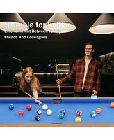 Inolait 54in Mini Billiard Game Table, Indoor Compact Arcade Pool Game Table