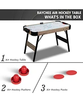 Inolait 48" Mid-Size Indoor Folding Hockey Table Sports Gaming Set Powered by Air