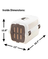 Pet Travel Carrier Ii: Medium - White