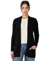 Jennie Liu Women's 100% Cashmere Open Cardigan Sweater | Long Sweaters