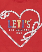 Levi's Baby Girls Heart Tee and Shorts, 2-Piece Set