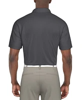 Pga Tour Men's Gradient Stripe Printed Golf Polo Shirt
