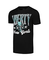 Stadium Essentials Men's and Women's Black New York Liberty Sky High T-Shirt