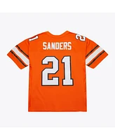 Mitchell & Ness Men's Barry Sanders Orange Oklahoma State Cowboys 1987 Replica Jersey