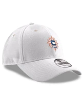 New Era Men's White Connecticut Sun Primary Logo 9FORTY Adjustable Hat