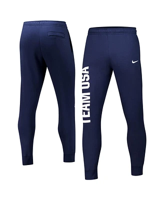 Nike Men's Navy Team Usa Club Fleece Pants