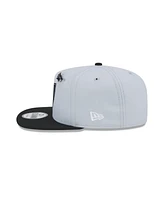 New Era Men's Gray Las Vegas Raiders 2024 Inspire Change A-Frame 9FIFTY Snapback Hat