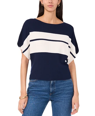 Vince Camuto Women's Colorblocked Stripe Sweater