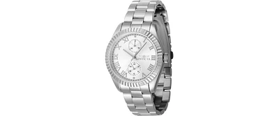 Invicta Women's Specialty Quartz Multifunction Silver Dial Watch