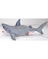 Wild Republic Living Ocean Great White Shark Stuffed Animal, 20 Inches