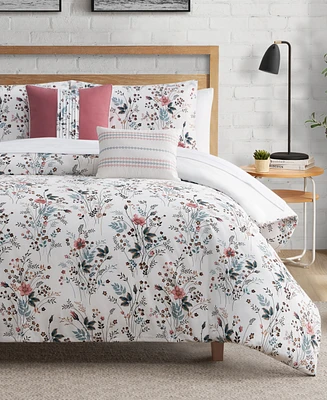 Lucky Brand Wildflower 4-Pc. Comforter Set, Twin/Twin Xl