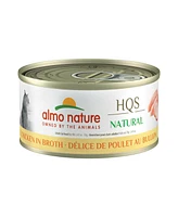 Almo Nature Hqs Natural Cat 24pk (2.47oz): Deli Chicken In Broth