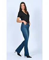 Black Orchid Denim Women's Talissa High Waisted Slice Heel Jean