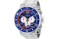 Invicta Men's 30258 Nfl Buffalo Bills Quartz Chronograph Blue, White Dial Watch