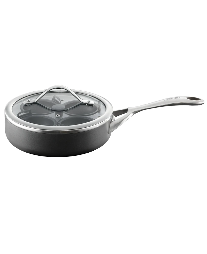 Cuisine::pro ID3 1.5qt Hard anodized Cast Egg Poacher