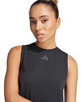 Adidas Women's Power Boxy 3-Stripes Tank Top