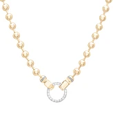 Audrey by Aurate Diamond Beaded 18" Pendant Necklace (1/8 ct. t.w.) in Gold Vermeil & Sterling Silver, Exclusively at Macy's