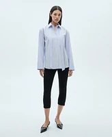 Mango Women's Bow-Tie Shirt