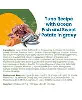 Almo Nature Classic Complete Cat 12pk (2.47oz): Tuna Recipe Ocean Fish & Sweet Potatoes In Gravy