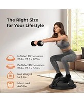 Lifepro Half Balance Ball Trainer – Stability Ball for Full Body Workout, Exercise & Physical Therapy