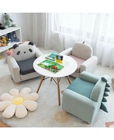 Gouun Kids Sofa with Armrest and Thick Cushion