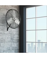 Hurricane Inch Pro Commercial Grade Classic Oscillating Wall Mount Fan