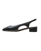 Linea Paolo Charley Cap Toe Chop Out Pumps