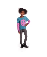 Andy & Evan Toddler Girls Toddler/Child Lurex Sweater Legging Set