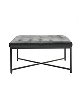 Hulala Home Ferr Modern Bench with Iron leg