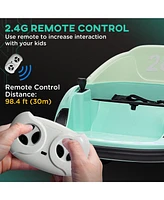 Qaba 12V Electric Ride on Bumper Car with Remote