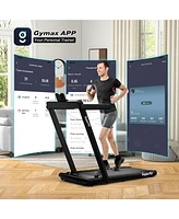 Gymax Motorized Treadmill Folding Under Desk Electric w/ App