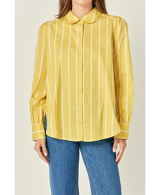 English Factory Women's Stripe Shirt