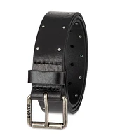 Levi's Men's Casual Riveted Edge Leather Jean Belt