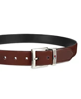 Tommy Hilfiger Men's Two-in-One Reversible Leather Dress Belt