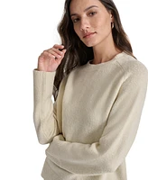 Dkny Jeans Women's Crewneck Long-Sleeve Sweater