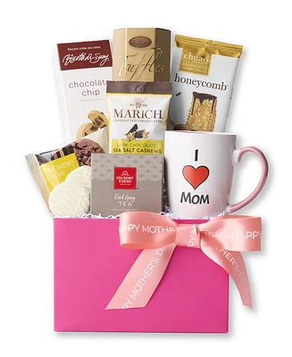 Hickory Farms Deluxe Mother's Day Tea Party Gift Box, 9 Pieces