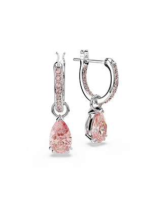 Swarovski Pear Cut Attract Drop Earrings