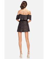 ONE33 Social Women's The Blakely Off-The-Shoulder Cocktail Dress