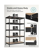Slickblue 5-Tier Garage Storage Shelves, Boltless Assembly Adjustable Shelving Unit