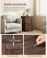 Slickblue File Cabinet with 2 Spacious Drawers for Organized Storage