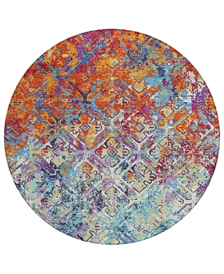 Addison Chantille ACN768 8'x8' Round Area Rug
