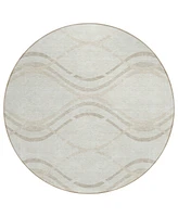 Addison Chantille Machine Washable ACN757 8'x8' Round Area Rug