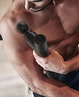 Tzumi PROfit Percussion Muscle Massage Gun, Rechargeable Deep Tissue Full-Body Massager with Multiple Attachments(A $74.99 Value)