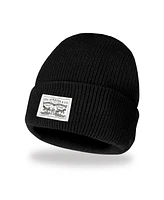 Levi's Men's Ribbed Logo Beanie