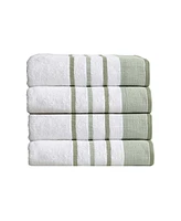 Linery & Co. Luxurious Cotton Decorative 4-Piece Bath Towel Set