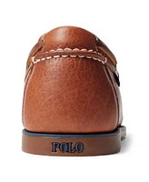 Polo Ralph Lauren Bienne Tumbled Leather Boat Shoes