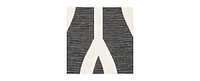 Bayshore Home Textured Tones Drops 10'x13'1" Area Rug