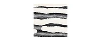 Bayshore Home Textured Tones Lines 2'x6'1" Runner Area Rug