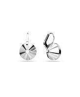 Swarovski Round Cut Bella Drop Earrings